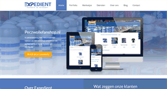 Desktop Screenshot of expedient.nl